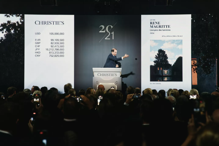 Ventes aux enchères d'art : Année contrastée