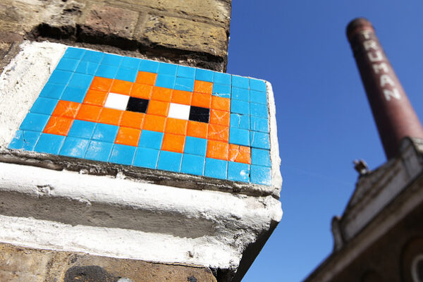 warren-levy-art-invader-mosaique urbaine-esthetqiue