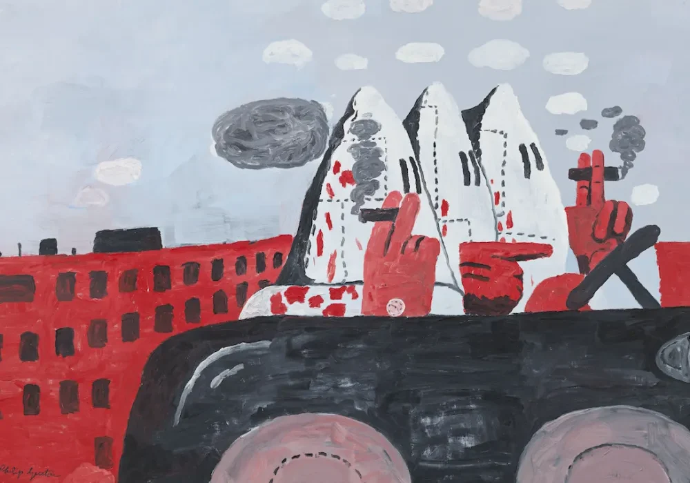 Warren Levy art - Le dessin comme langage : la force graphique de Philip Guston