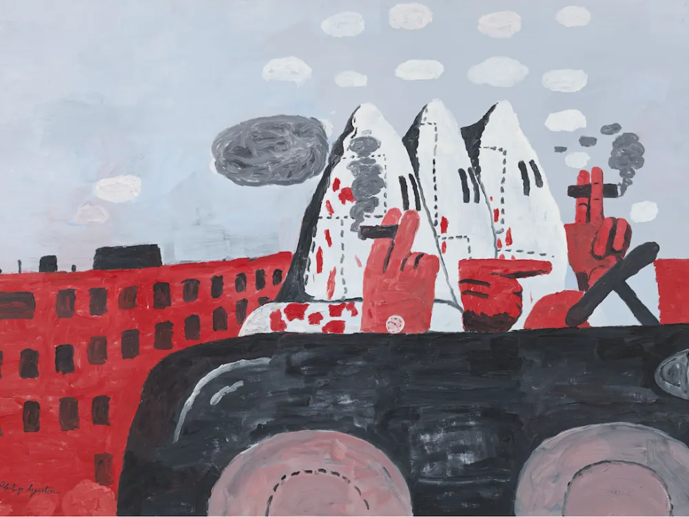 Warren Levy art - Le dessin comme langage : la force graphique de Philip Guston